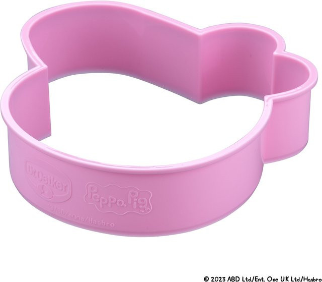 Dr. Oetker Ausstechform Peppa Pig in Pink, Durchmesser: 16,5 cm - Bild 1