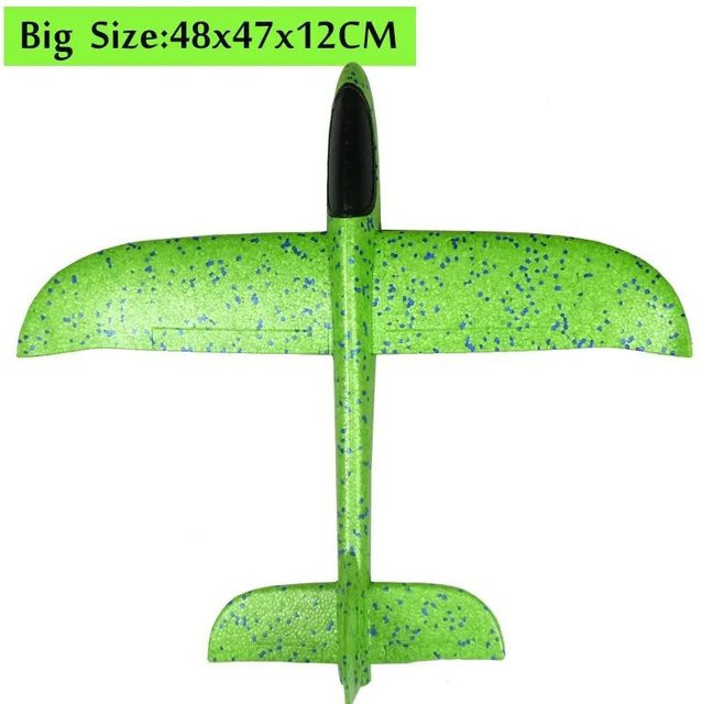 Fashnics Handwurf-Gleiter, Schaumstoff-Flugzeugspielzeug, grün, ab 3 Jahre - Bild 1