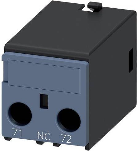 Siemens Hilfsschalterblock 3RH2911-1BA01 in Grau - Bild 1