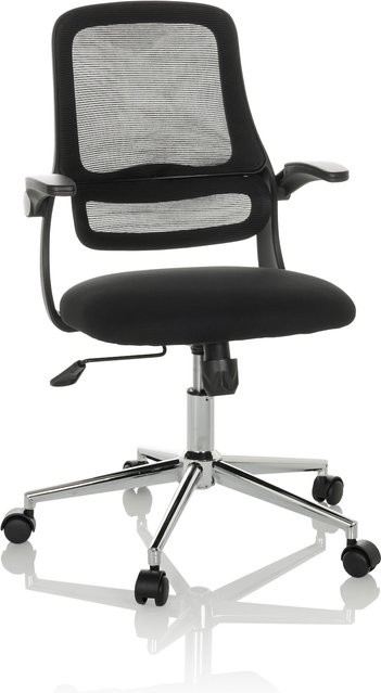 hjh OFFICE Home Office Bürostuhl MIKO B ECO aus Stoff und Netzstoff mit abklappbaren Armlehnen - Bild 1