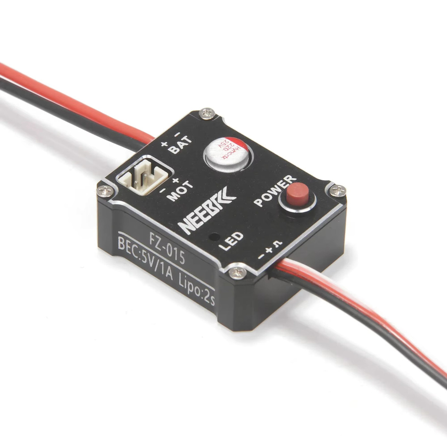NEEBRC Bürstenmotor 180 50T, Metall-ESC, Zubehör - Bild 2