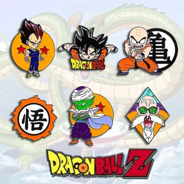Bandai Dragon Ball Goku Emaille-Pin Broschen, Anstecknadeln, Unisex - Bild 1