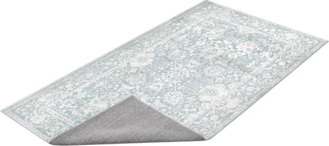 LIVARNO Teppich im Vintage-Design, grün, B: 80 cm, L: 150 cm - Bild 1