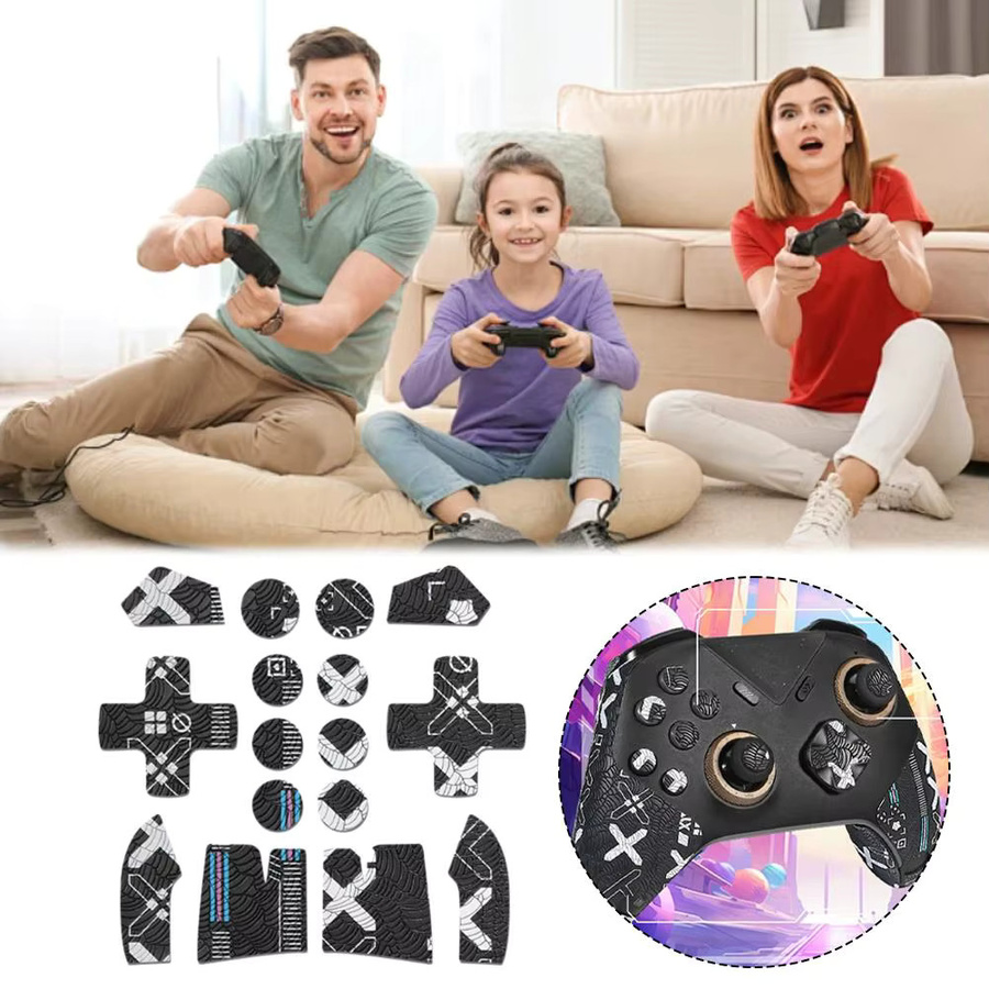Flydigi Vader 5 Pro Wireless Game Controller Anti-Rutsch-Griffband in Schwarz - Bild 2