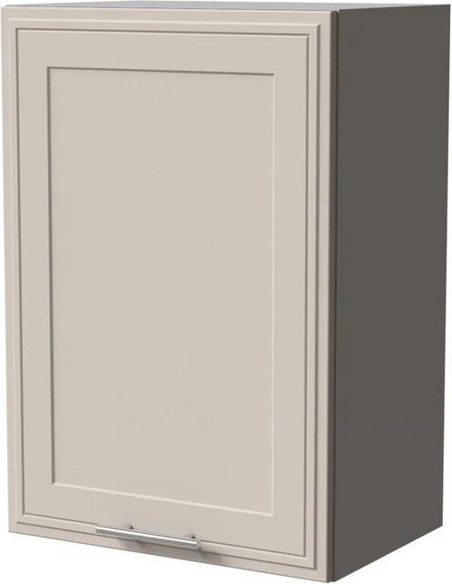 Feldmann-Wohnen Hängeschrank Salo W2 in Grau und Kaschmir Matt mit Soft-Close-Türen, B/T/H: 50 x 32,5 x 72 cm - Bild 1