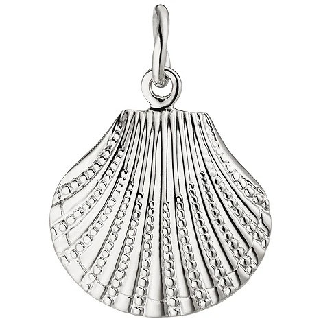 Colfem Anhänger Muschel, 925 Sterling Silber, Unisex - Bild 1