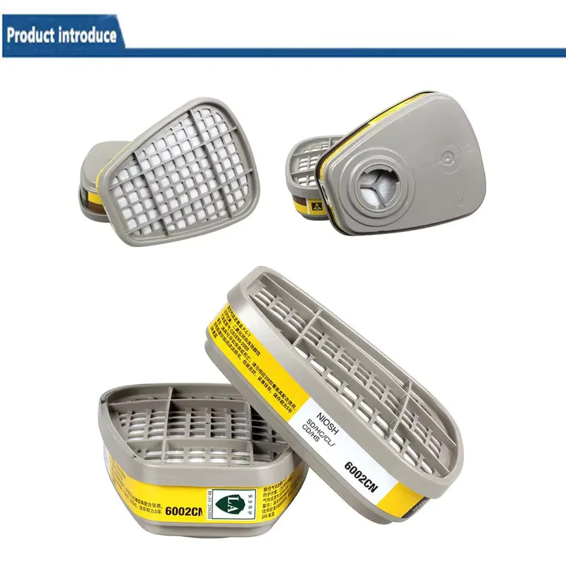 3M Kartuschenfilterset 5N11 für Staub, Gas und Chemikalien, kompatibel mit Atemschutzmasken der Serie 6000 und 6200/7502/6800 - Bild 2