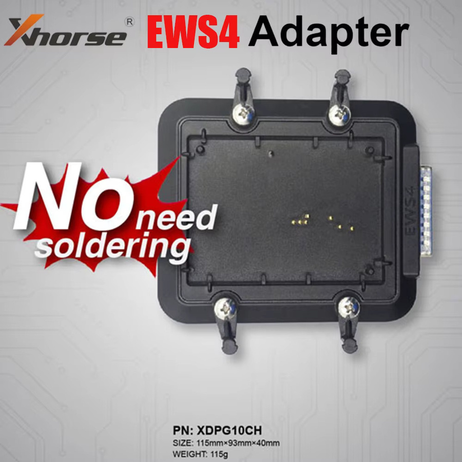 Xhorse VVDI Prog EWS4-Adapter für BMW EWS 4-Module in Orange zur Datenlesung und zum Schreiben ohne Löten für das VVDI Prog Programmer Tool - Bild 2
