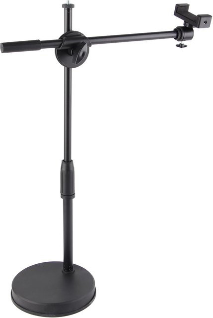 CosyHome Desktop Fotografie Telefon Halterung mit Arm für Foto und Video Aufnahmen in Schwarz - Bild 1