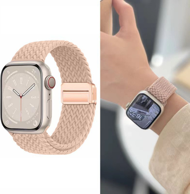 Geflochtenes Armband für Apple Watch, Textil/NATO, Unisex - Bild 1