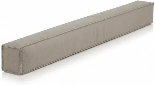 Beautissu Marin OM Zugluftstopper Grau B/H: 100 x 6,5 cm
