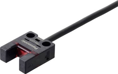 Panasonic Gabel-Lichtschranke PM-U25 U-Typ hellschaltend und dunkelschaltend in Schwarz, 5 - 24 V/DC - Bild 1