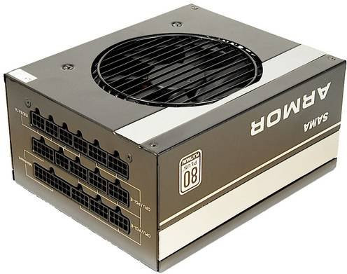 SAMA Armor FTX-1200-A PC-Netzteil 1200W ATX 80PLUS Platinum in Schwarz - Bild 1