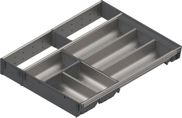 Blum Orga-Line Besteckeinsatz Facheinteilung-Set Grau Nennlänge: 500 mm - Bild 1