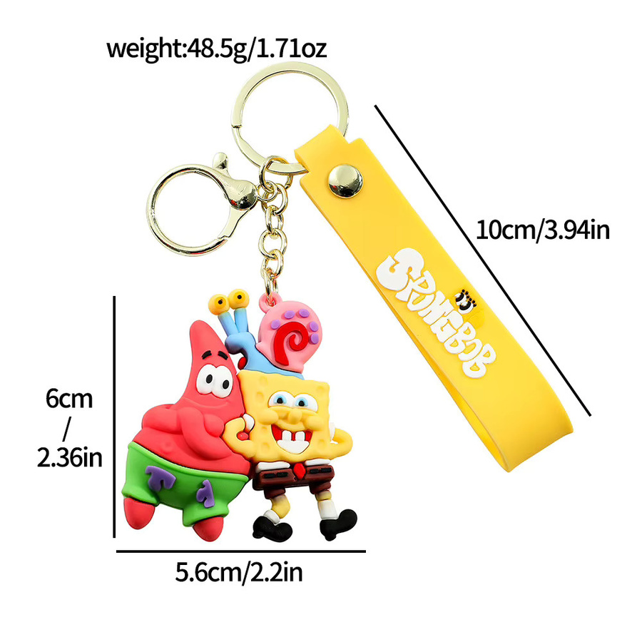 Potdemiel Anhänger Spongebob Schwammkopf Patrick Star, Kinder - Bild 1