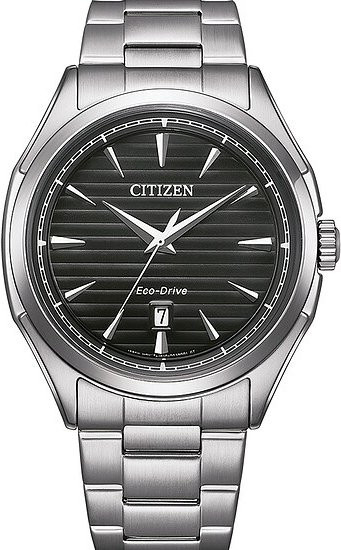 Citizen Armbanduhr, Solar, Edelstahl, Schwarz, 41,2 mm, Herren - Bild 1