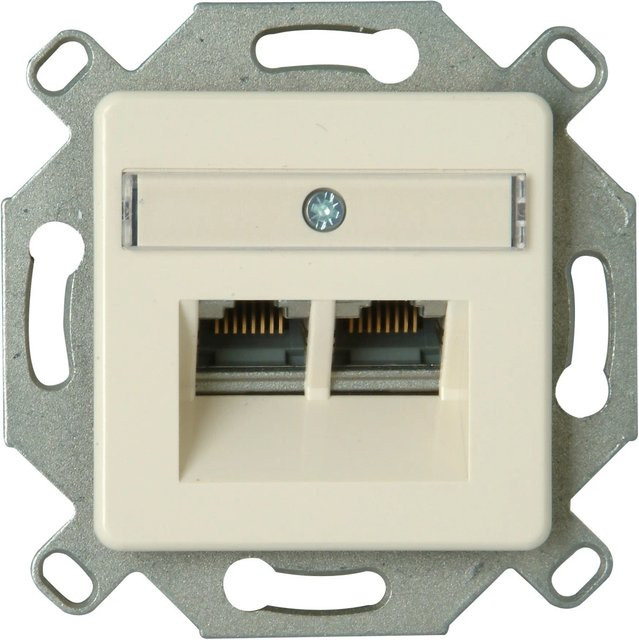 Kopp Netzwerkdose CAT6 für Ethernet/LAN - Bild 1