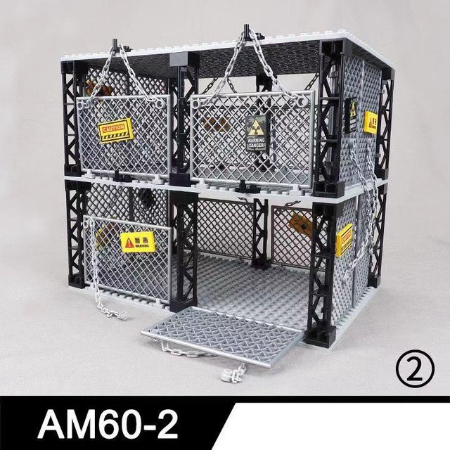 Militär Szene Zweiter Weltkrieg Block Monster Zombie Riesiges Tier Bausteine Set, ab 6 Jahren - Bild 1