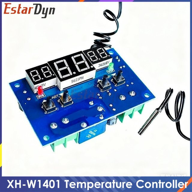 Estardyn XH-W1401 Digitaler Temperaturregler 12V Einstellbarer Elektronischer Schalter für DIY Isolierboxen - Bild 1