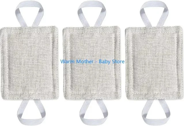 3er Pack Türschalldämpfer als gepolsterte Schlossabdeckung für Babysicherheit und ruhigen Schlaf, Modell 57QE - Bild 1