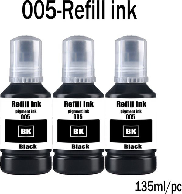 Schwarze kompatible Epson Pigment-Nachfülltinte für Epson M1100 M1120 M1140 M1170 M1180 M2140 M2170 M3140 M3170 3180 Drucker - Bild 1