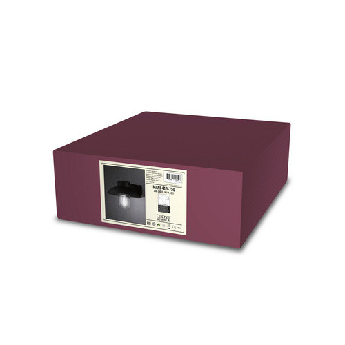Konstsmide Außenleuchte Mani in Schwarz, moderne Wandleuchte aus Metall und Glas mit IP44 Schutz, B/H/T: 29 x 21 x 31 cm - Bild 2