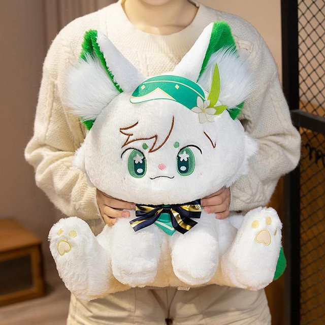 Yiran toy Genshin Impact Furina Miau Katze Scaramouche Katze, Plüschtier, 32cm, ab 14 Jahren - Bild 1