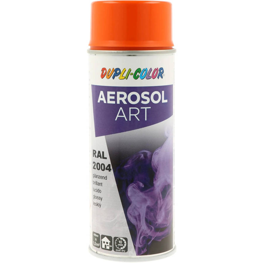 Dupli-Color Lackspray Aerosol-Art RAL 2004 Reinorange, deckend, 400 ml - Bild 2