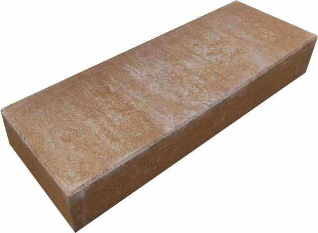 EHL Blockstufe Macchiato in Braun aus Beton, B/T/H: 100 x 35 x 15 cm - Bild 1