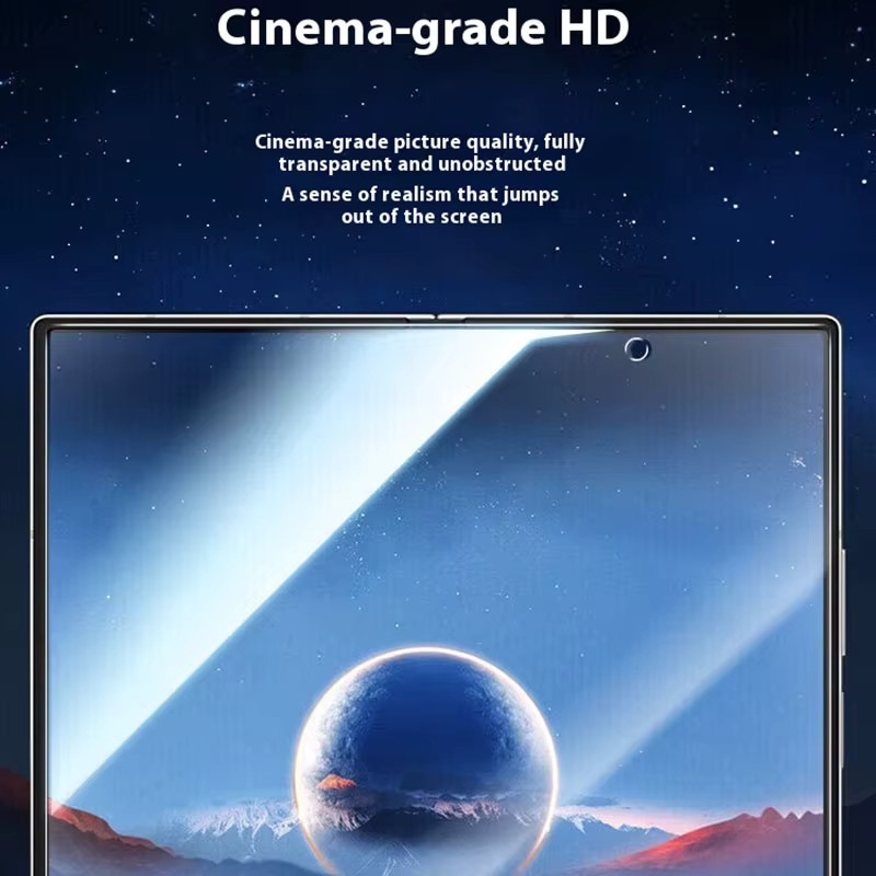 4-in-1 Hydrogel Displayschutzfolie für Samsung Galaxy Z Fold 7 6 5 4 3 2 mit Innen- und Außenscharnier-Schutz, matt, weiche TPU-Folie, transparent - Bild 5