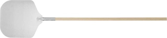 Stalgast Pizzaschaufel mit Holzgriff in Silber und Beige - Bild 1