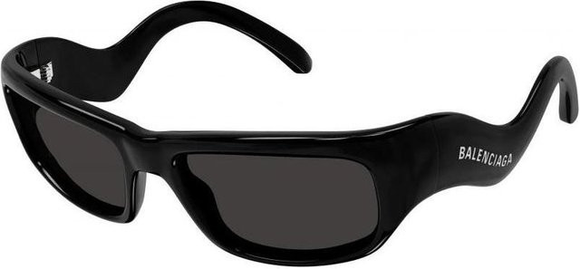Balenciaga BB0320S001 Sonnenbrille, Vollrand, rechteckig, Schwarz, Herren - Bild 1
