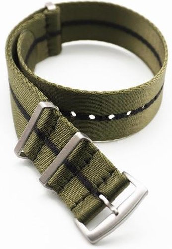 Nato-Uhrenarmband, Textil, Schwarz, 20 mm, Unisex - Bild 1