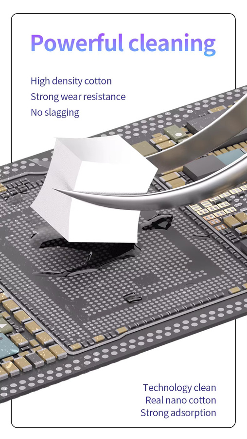 MECHANIC NC800 Nano-Reinigungsschwämme in Weiß für Tastaturen und Motherboards - Bild 4