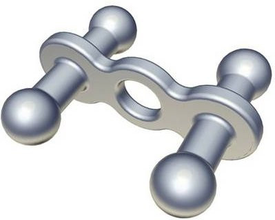 Bachmann 930.026 Kupplung in Silber - Bild 1
