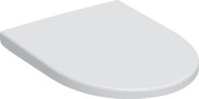Geberit WC-Sitz iCon in D-Form mit Quick-Release und Absenkautomatik, weiß - Bild 1