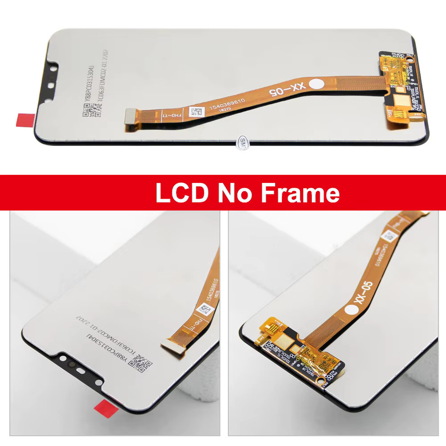 Huawei Ersatz LCD Display mit Rahmen und Touch Screen für Nova 3i und P Smart Plus in Schwarz, 6,3 Zoll - Bild 4