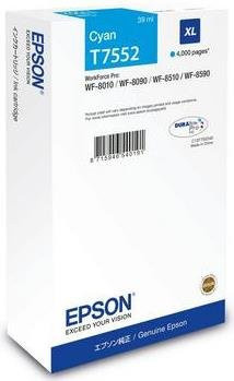 Epson T7552 Tintenpatrone Cyan XL 39 ml - Bild 1