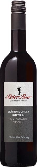Roter Bur Spätburgunder (Pinot Noir) Rotwein, Baden, 2023, trocken, 0,75 l - Bild 1