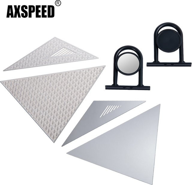 AXSPEED Simulierter Rückspiegel/Rahmen-Seitenschutzplatine, 1:7, Zubehör - Bild 1