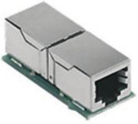 ILME CX8/2JF Buchseneinsatz zum Crimpen für Ethernet/LAN in Silber - Bild 1