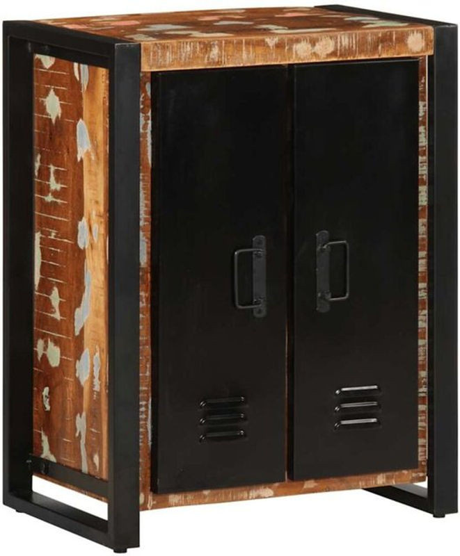 Sideboard Vidaxl aus Massivholz in Bunt im Industrial Design, B/T/H: 55 x 35 x 70 cm - Bild 1
