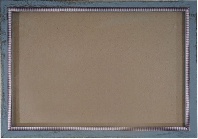 MCW Bilderrahmen T249 im Shabby-Look aus Kiefernholz mit Glas, Farbe: Grau, B: 26 cm, H: 36 cm - Bild 1