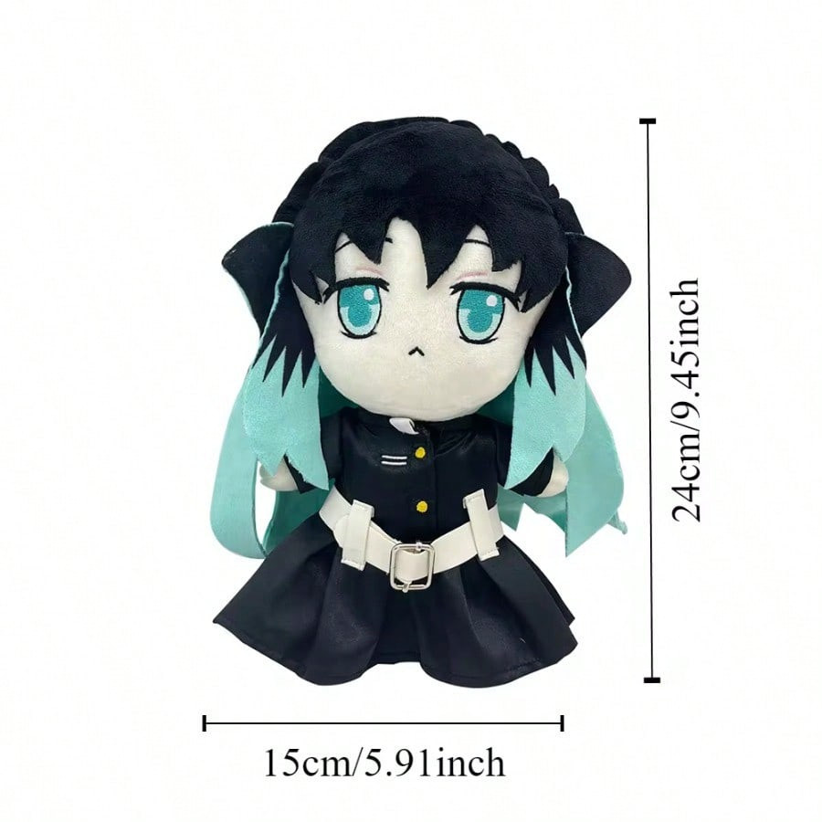 Yiran toy 1 Demon Slayer Anime Kamado Nezuko und Tokitou Muichirou Plüsch Kuscheltiere - Bild 2