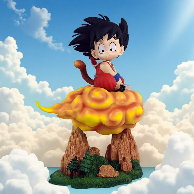 Bandai Dragon Ball Goku Cloud Base Figur, multicolor, Kunststoff - Bild 1
