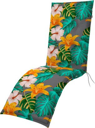 DOPPLER Liegenauflage Living grün gesteppt mit Schaumstofffüllung L x B x H: 170 x 48 x 6 cm - Bild 1
