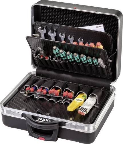 Parat Classic KingSize Roll 489.500-171 Universal Werkzeugkoffer unbestückt, Schwarz, B/H/T: 49,0 x 46,0 x 25,0 cm - Bild 1