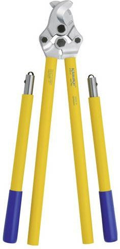 Klauke Kabelschere K 101/2 in Gelb für Alu- und Kupferkabel bis 38 mm Durchmesser - Bild 1