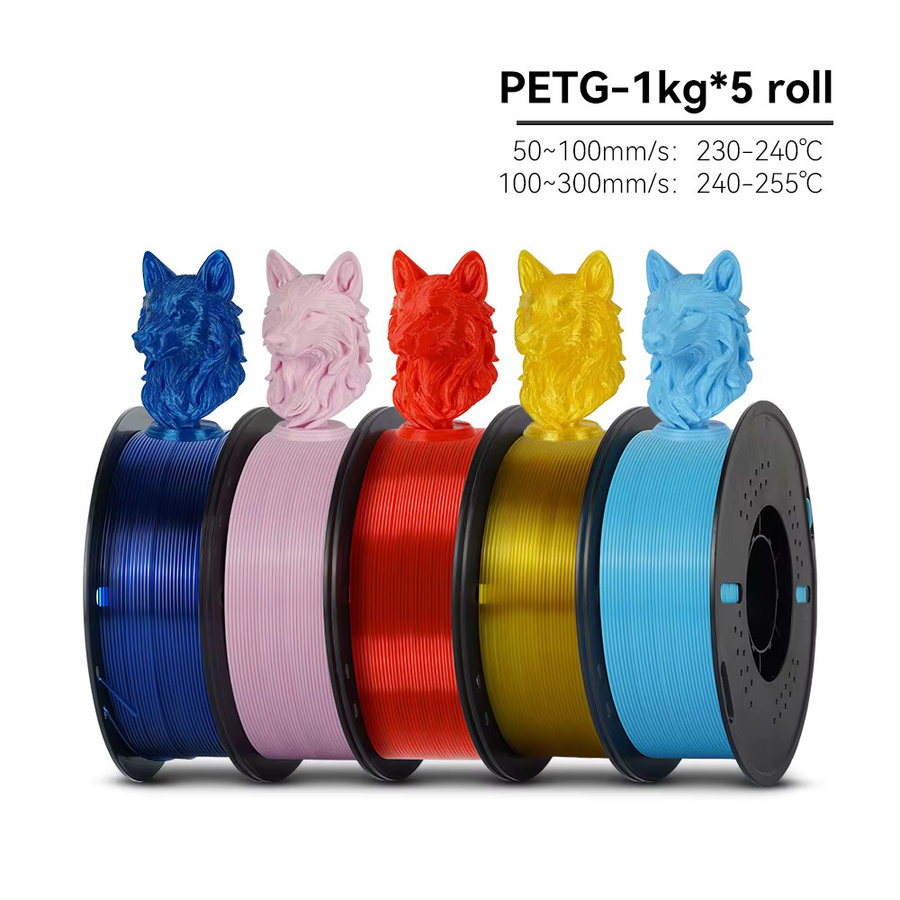 KEEPANG PETG 3D-Drucker-Filament, 1,75 mm, Multicolor, 5 kg - Bild 4
