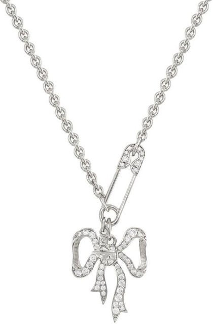 Vivienne Westwood Halskette, Silber, Zirkonia, Damen - Bild 1